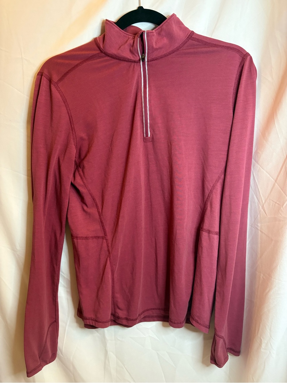Quarter-Zip Carhartt Long Sleeve Pullover - Rose